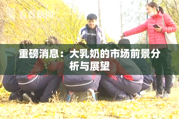 重磅消息：大乳奶的市场前景分析与展望