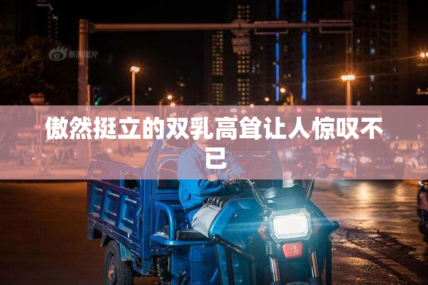 傲然挺立的双乳高耸让人惊叹不已
