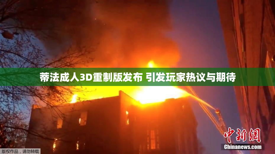 蒂法成人3D重制版发布 引发玩家热议与期待