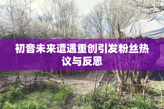 初音未来遭遇重创引发粉丝热议与反思