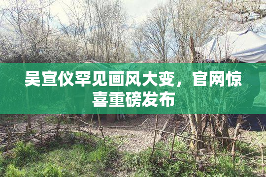 吴宣仪罕见画风大变，官网惊喜重磅发布