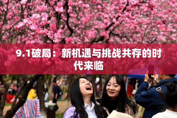9.1破局：新机遇与挑战共存的时代来临