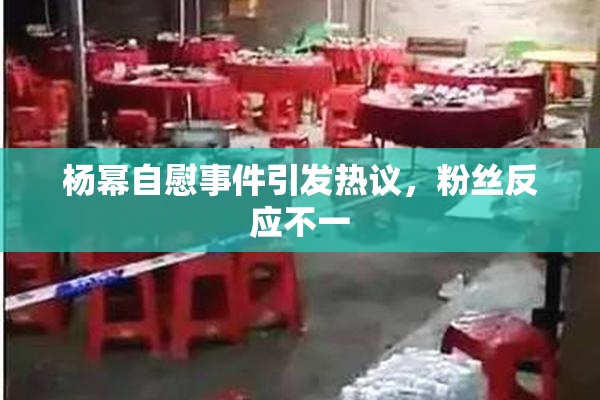 杨幂自慰事件引发热议，粉丝反应不一