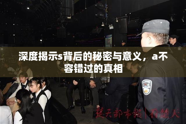 深度揭示s背后的秘密与意义，a不容错过的真相