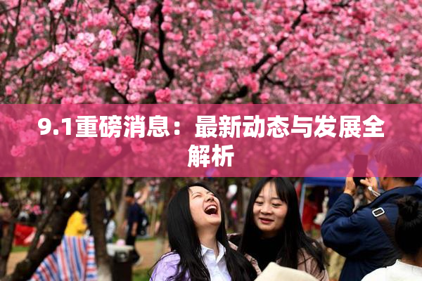 9.1重磅消息：最新动态与发展全解析