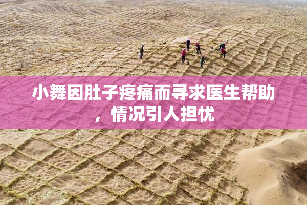 小舞因肚子疼痛而寻求医生帮助，情况引人担忧
