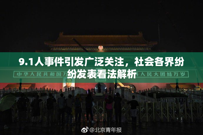 9.1人事件引发广泛关注，社会各界纷纷发表看法解析