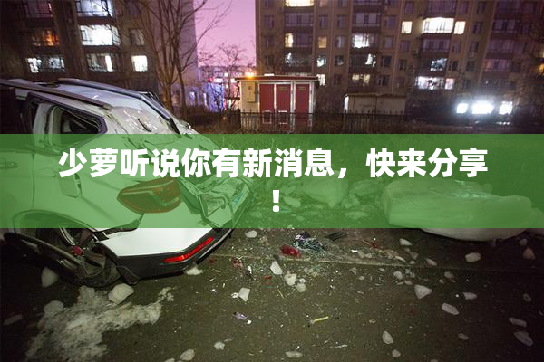 少萝听说你有新消息，快来分享！