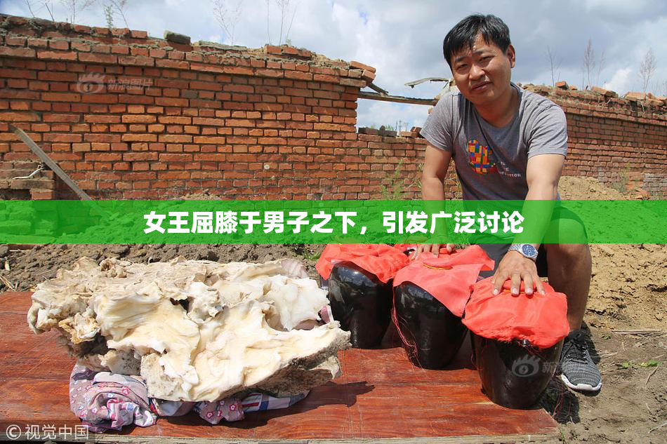 女王屈膝于男子之下，引发广泛讨论