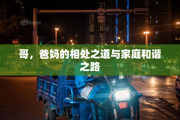 哥，爸妈的相处之道与家庭和谐之路