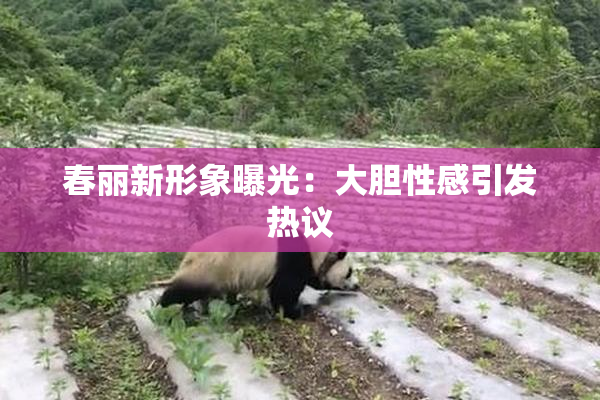 春丽新形象曝光：大胆性感引发热议