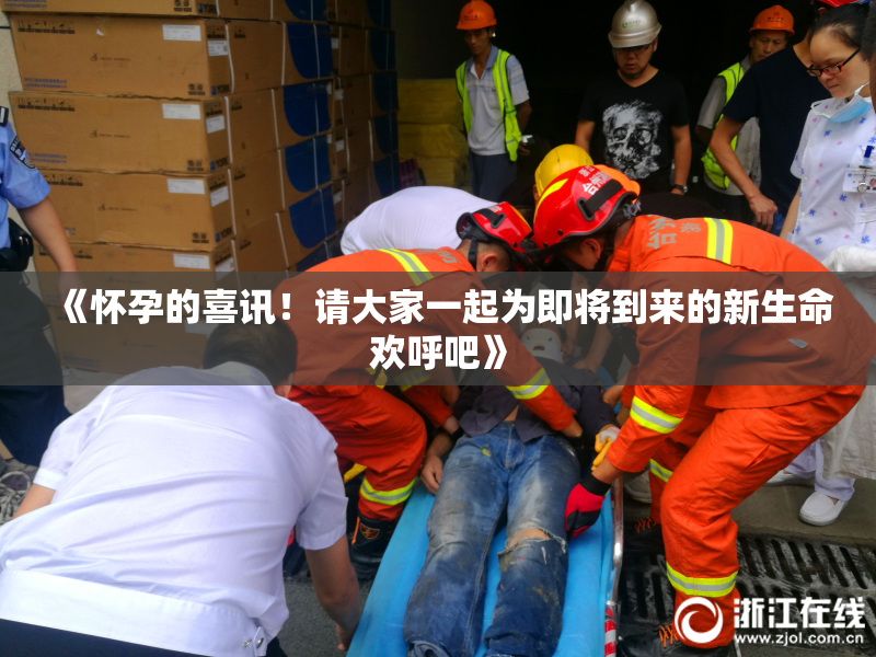 《怀孕的喜讯！请大家一起为即将到来的新生命欢呼吧》
