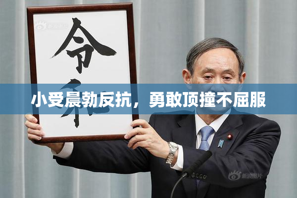 小受晨勃反抗，勇敢顶撞不屈服
