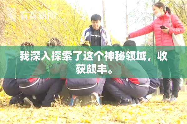 我深入探索了这个神秘领域，收获颇丰。