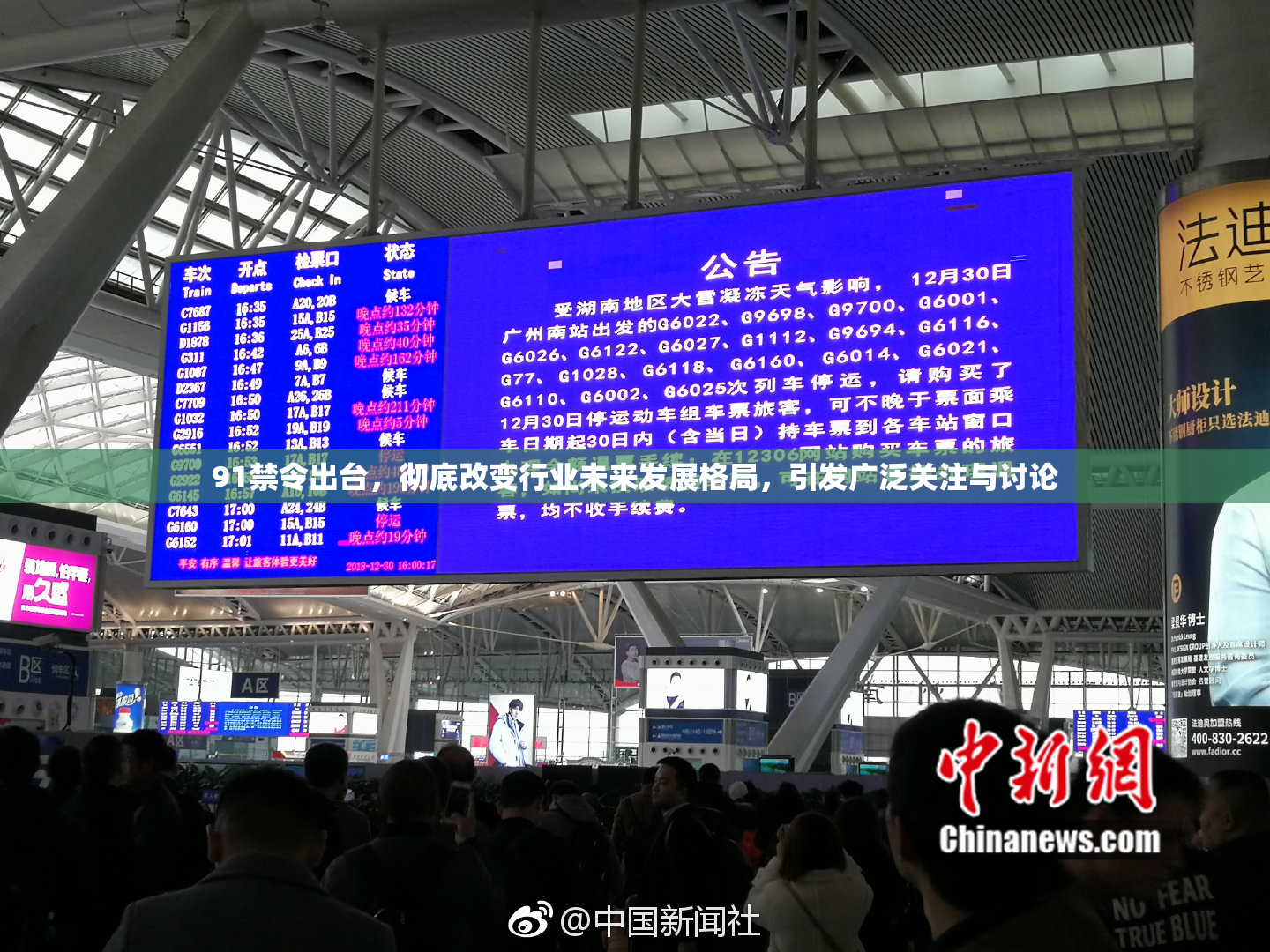 91禁令出台，彻底改变行业未来发展格局，引发广泛关注与讨论