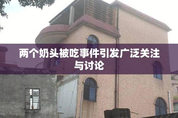 两个奶头被吃事件引发广泛关注与讨论