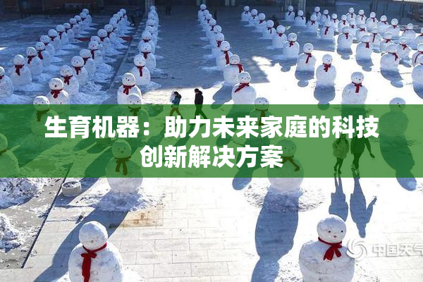 生育机器：助力未来家庭的科技创新解决方案