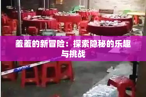 羞羞的新冒险：探索隐秘的乐趣与挑战