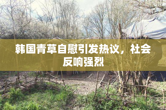 韩国青草自慰引发热议，社会反响强烈