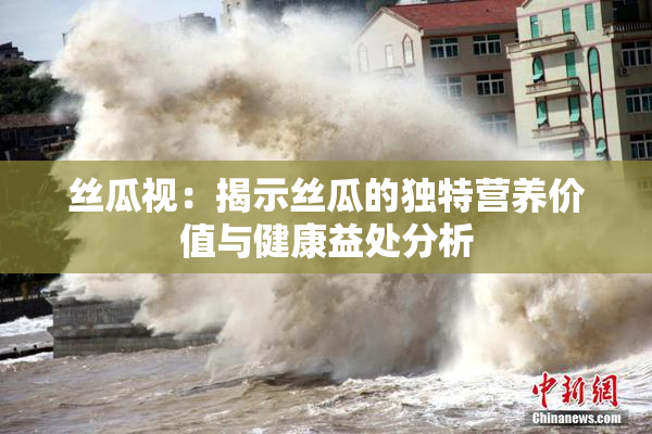 丝瓜视：揭示丝瓜的独特营养价值与健康益处分析