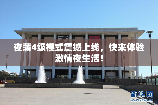 夜蒲4级模式震撼上线，快来体验激情夜生活！
