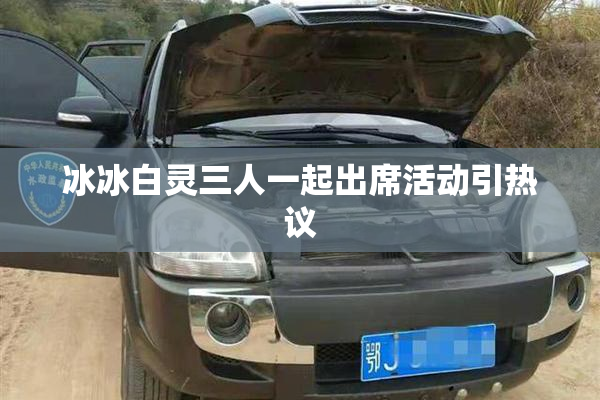 冰冰白灵三人一起出席活动引热议