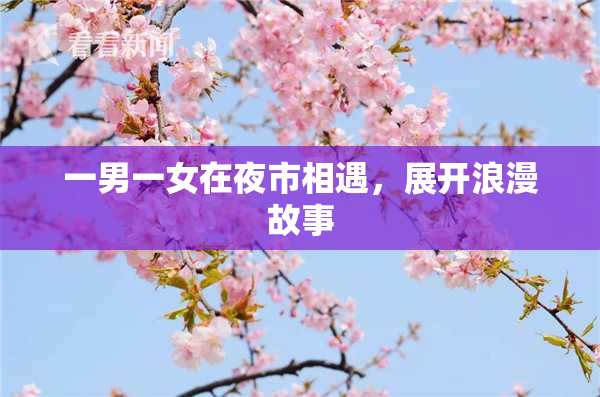 一男一女在夜市相遇，展开浪漫故事