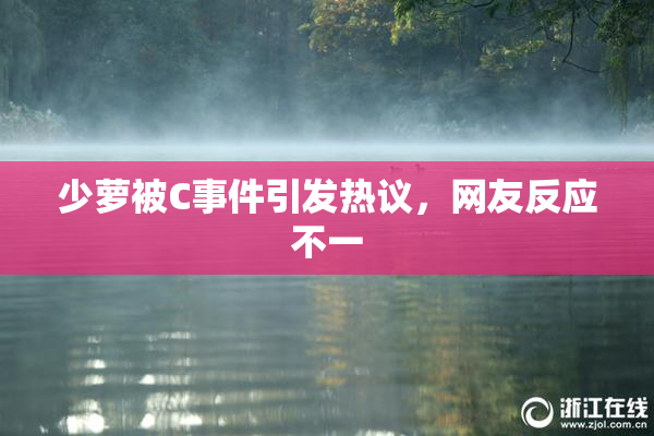 少萝被C事件引发热议，网友反应不一
