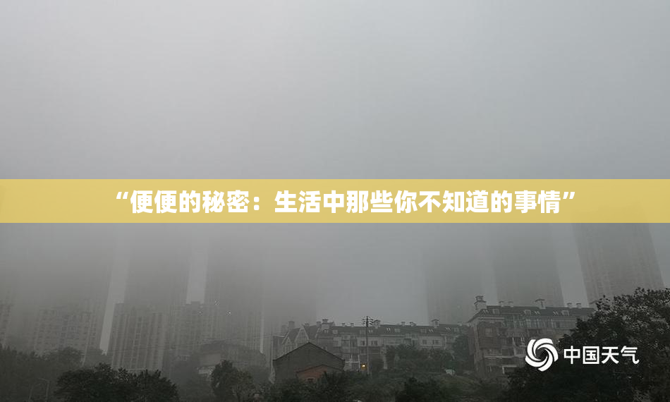 “便便的秘密：生活中那些你不知道的事情”