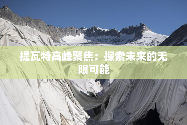 提瓦特高峰聚焦：探索未来的无限可能