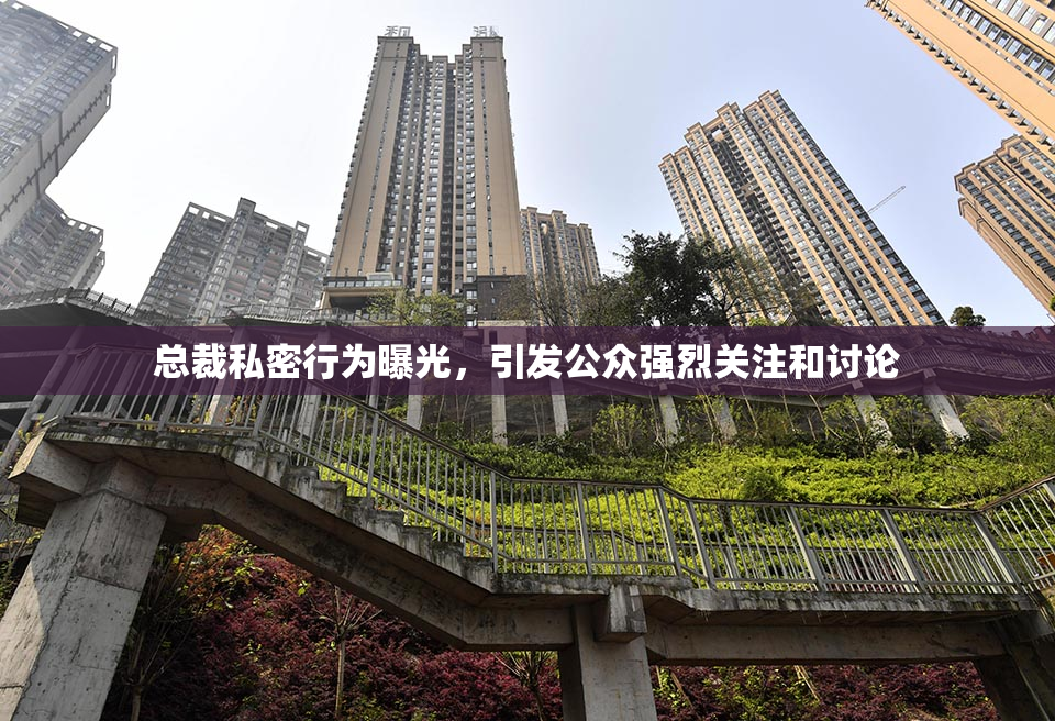 总裁私密行为曝光，引发公众强烈关注和讨论