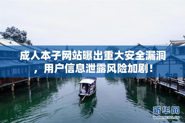 成人本子网站曝出重大安全漏洞，用户信息泄露风险加剧！