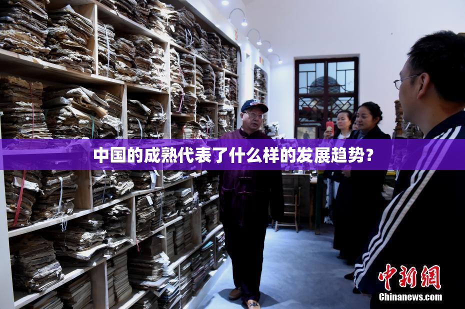 中国的成熟代表了什么样的发展趋势？
