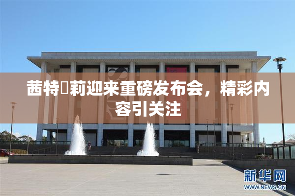 茜特菈莉迎来重磅发布会，精彩内容引关注