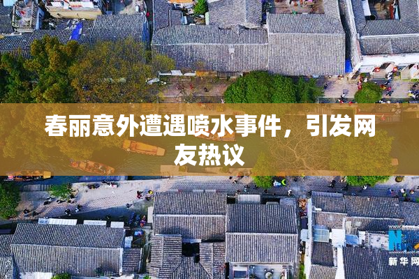 春丽意外遭遇喷水事件，引发网友热议