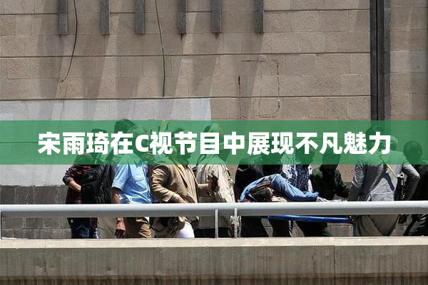 宋雨琦在C视节目中展现不凡魅力
