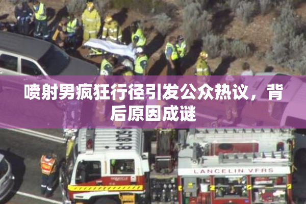 喷射男疯狂行径引发公众热议，背后原因成谜