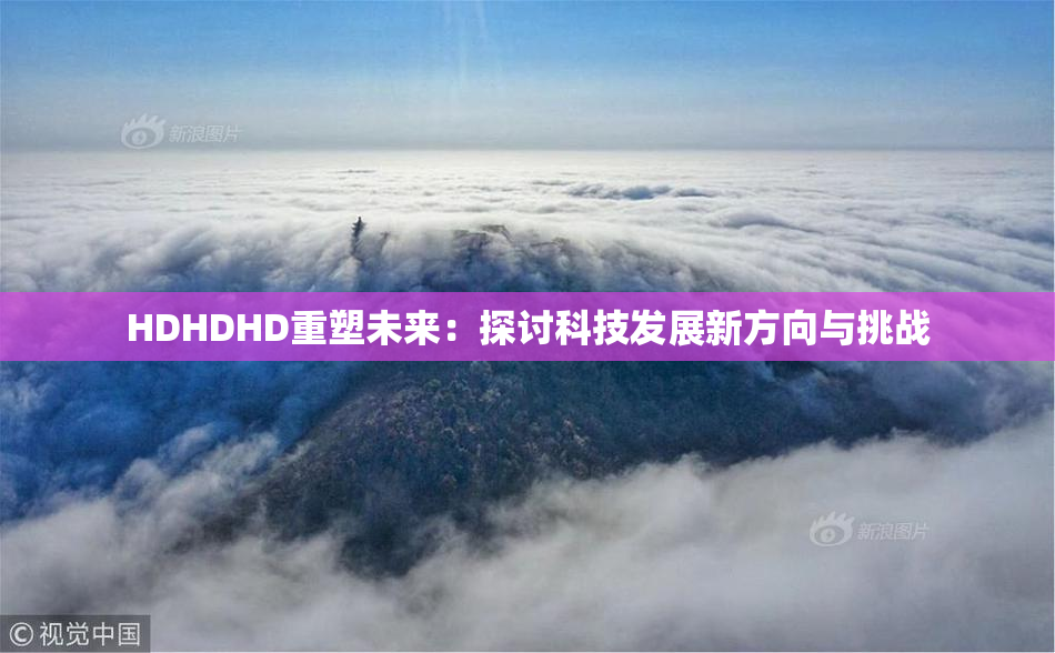 HDHDHD重塑未来：探讨科技发展新方向与挑战