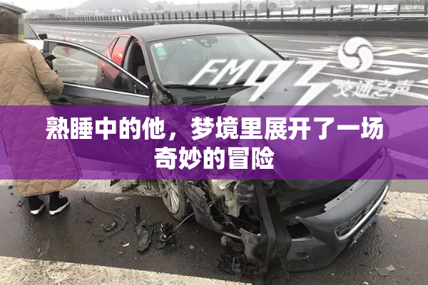 熟睡中的他，梦境里展开了一场奇妙的冒险