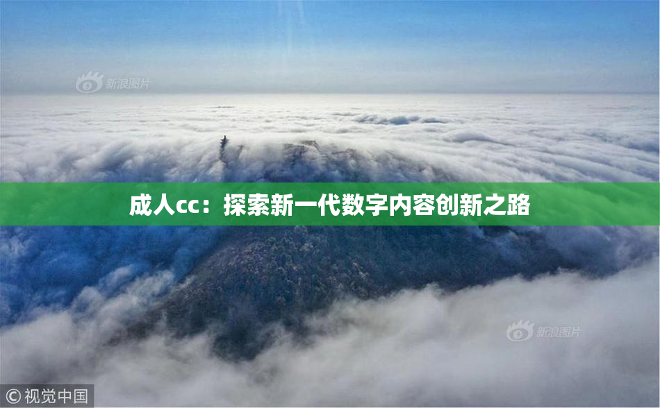 成人cc：探索新一代数字内容创新之路