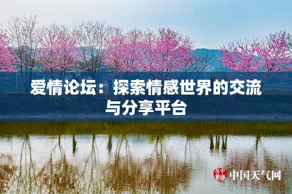 爱情论坛：探索情感世界的交流与分享平台