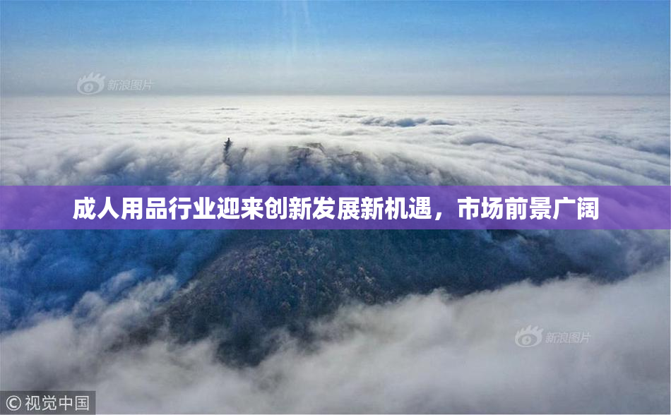成人用品行业迎来创新发展新机遇，市场前景广阔