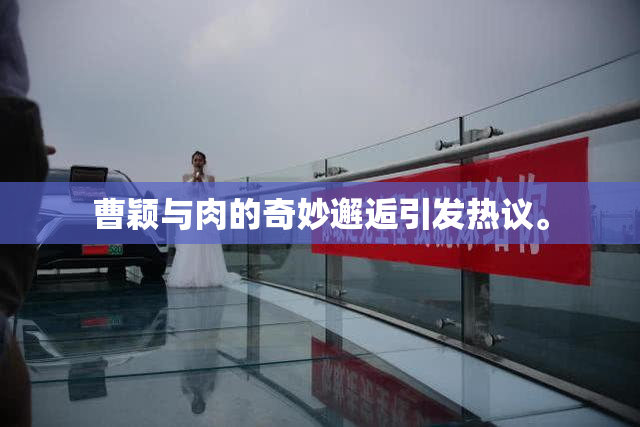 曹颖与肉的奇妙邂逅引发热议。