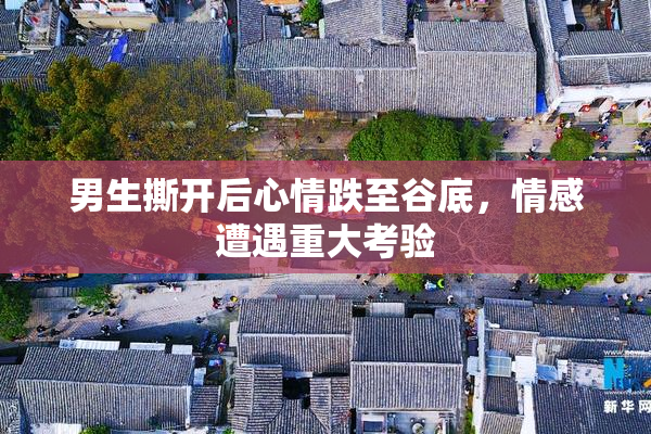 男生撕开后心情跌至谷底，情感遭遇重大考验