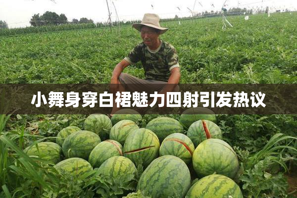 小舞身穿白裙魅力四射引发热议