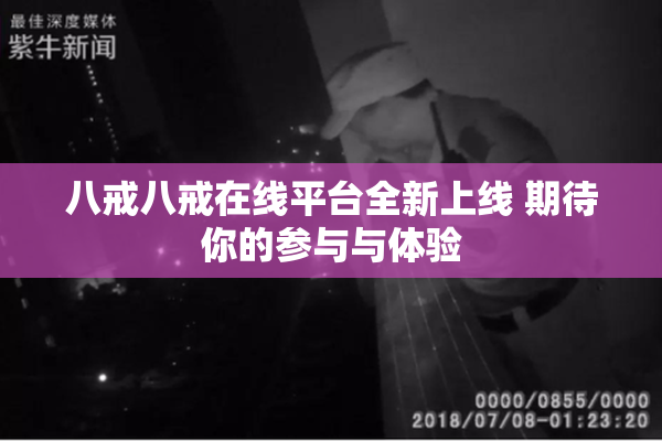 八戒八戒在线平台全新上线 期待你的参与与体验