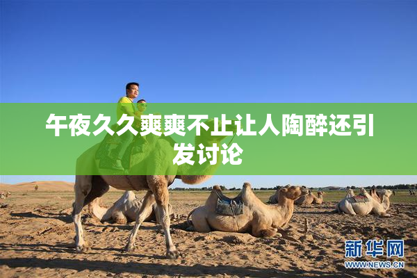 午夜久久爽爽不止让人陶醉还引发讨论