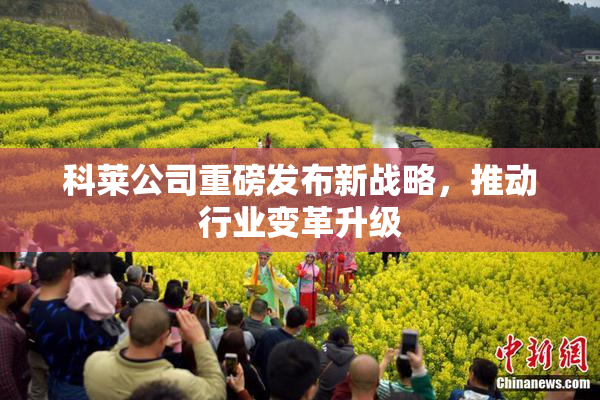 科莱公司重磅发布新战略，推动行业变革升级