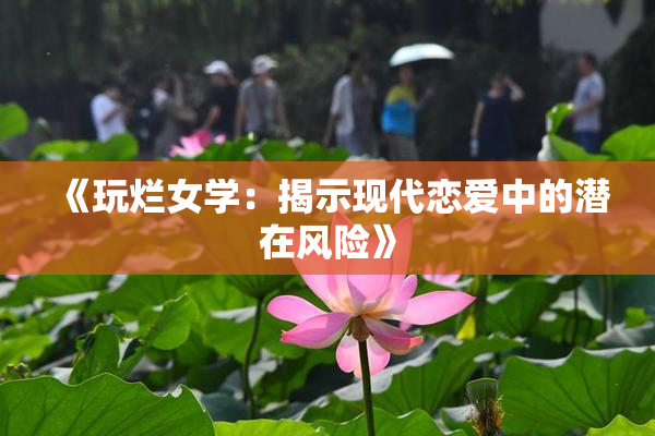 《玩烂女学：揭示现代恋爱中的潜在风险》