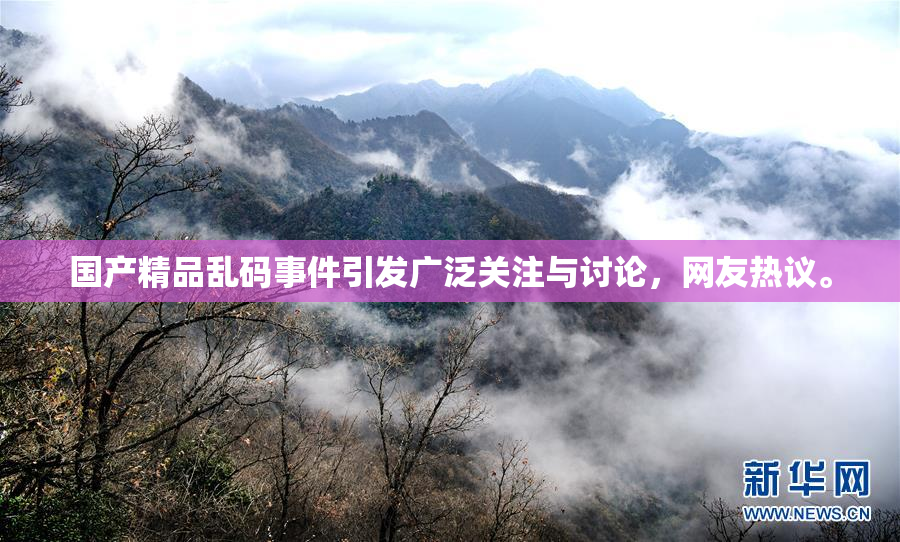 国产精品乱码事件引发广泛关注与讨论，网友热议。